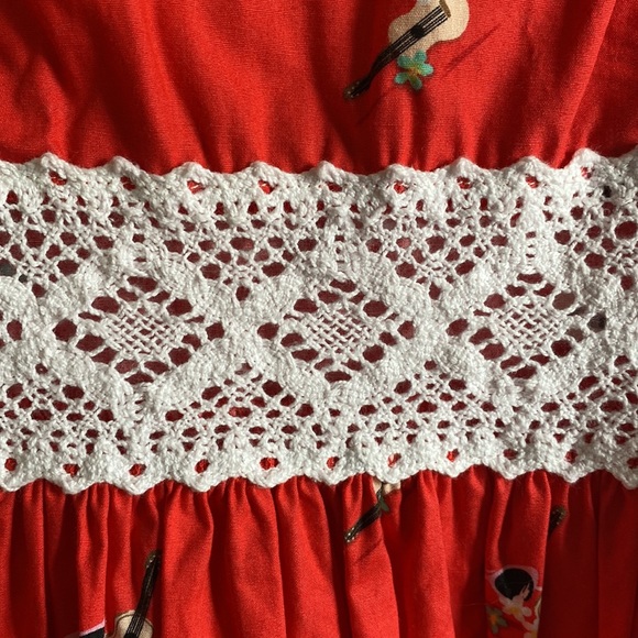 TROLLIED DOLLY retro rockabilly Hawaiian print dress XL - Picture 5 of 6